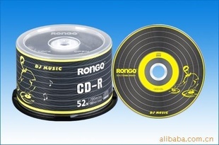 荣力光盘,黑胶印刷彩纸CD-R刻录盘